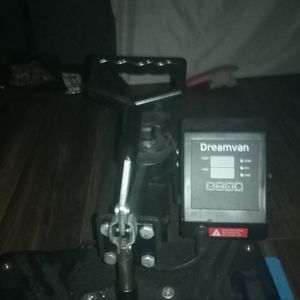 Dream Van press for clothing and more